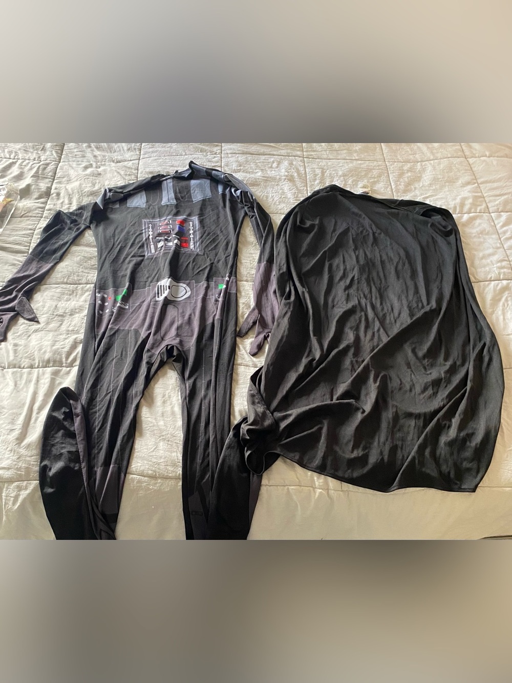 Star Wars Black Men's Thermal overalls with Graphic Tag